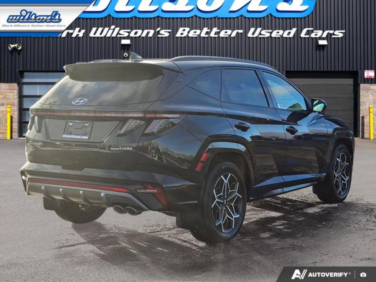 2024 Hyundai Tucson Hybrid N-Line AWD | Pano Roof | Nav | Bose | Adaptive Cruise | Heated Wheel + Seats | CarPlay & More ! Photo