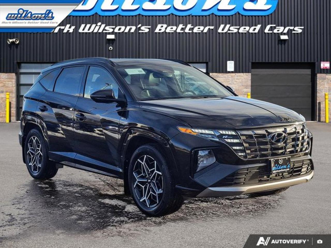 2024 Hyundai Tucson Hybrid N-Line AWD | Pano Roof | Nav | Bose | Adaptive Cruise | Heated Wheel + Seats | CarPlay & More ! Photo