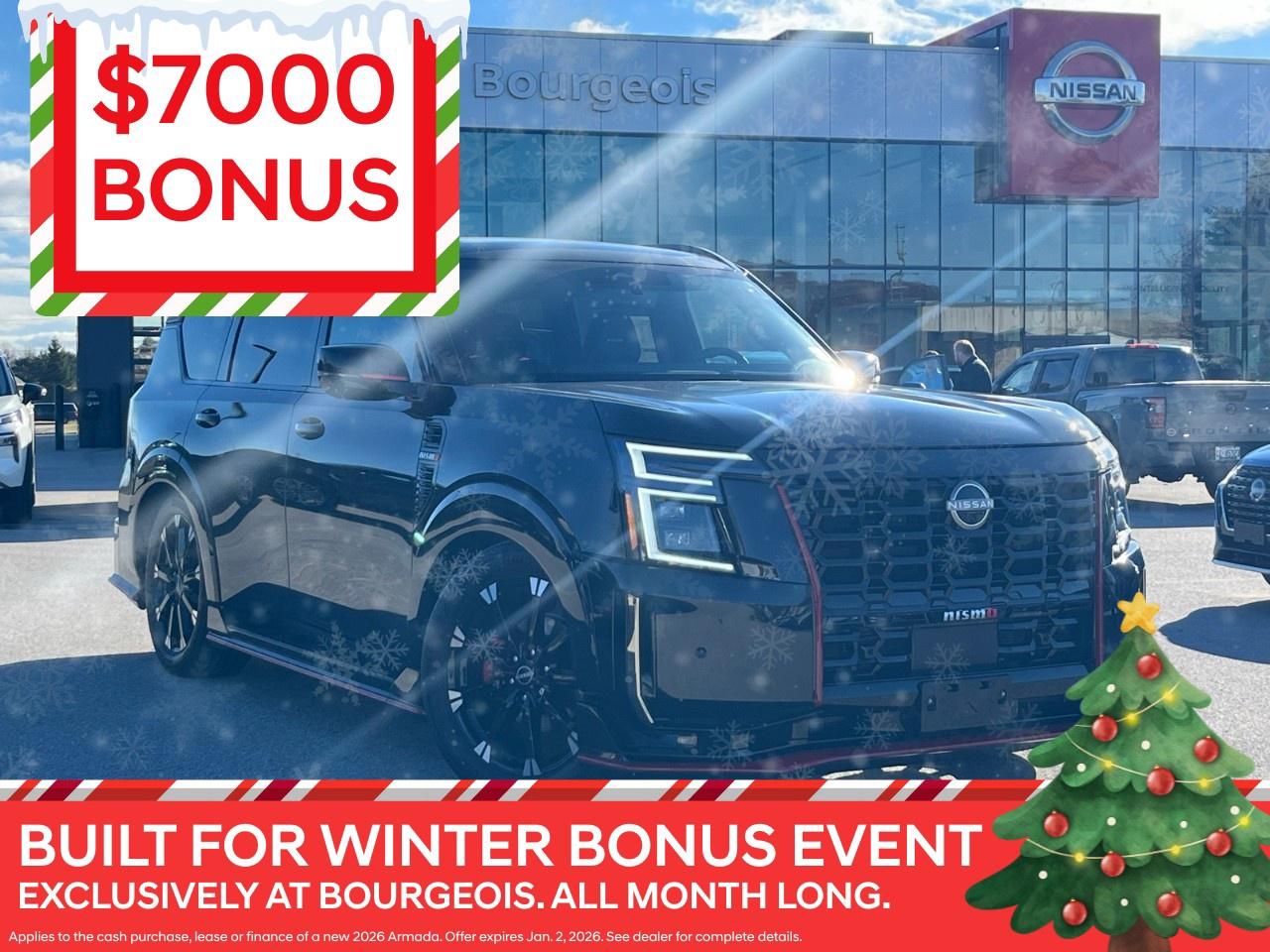 New 2026 Nissan Armada 4x4 NISMO for sale in Midland, ON