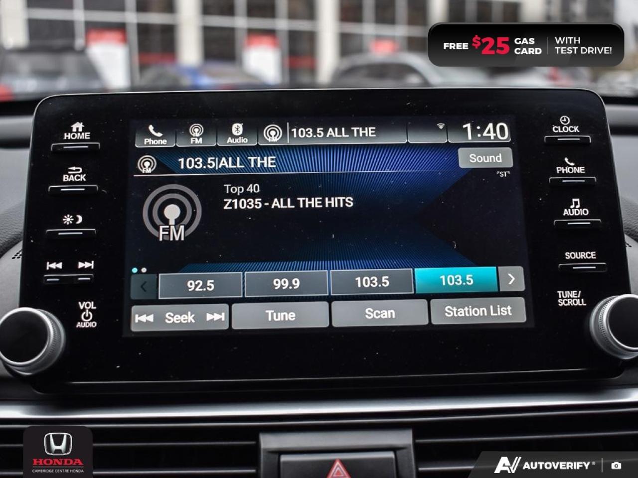 2019 Honda Accord Sport 1.5T HONDA SENSING TECHNOLOGIES | REARVIEW CAMERA | APPLE CARPLAY™/ANDROID AUTO™ Photo