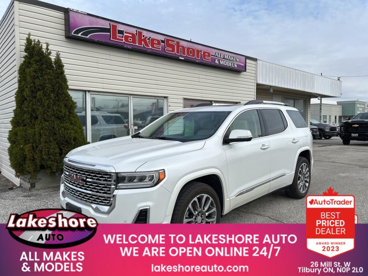 Used 2022 GMC Acadia Denali for sale in Tilbury, ON