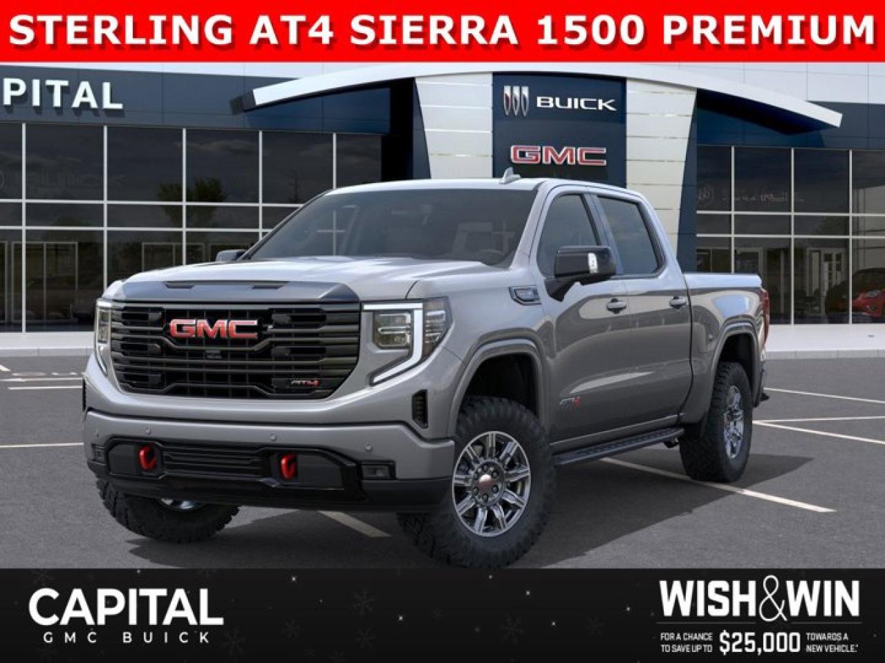 New 2026 GMC Sierra 1500 Crew Cab AT4 for sale in Edmonton, AB