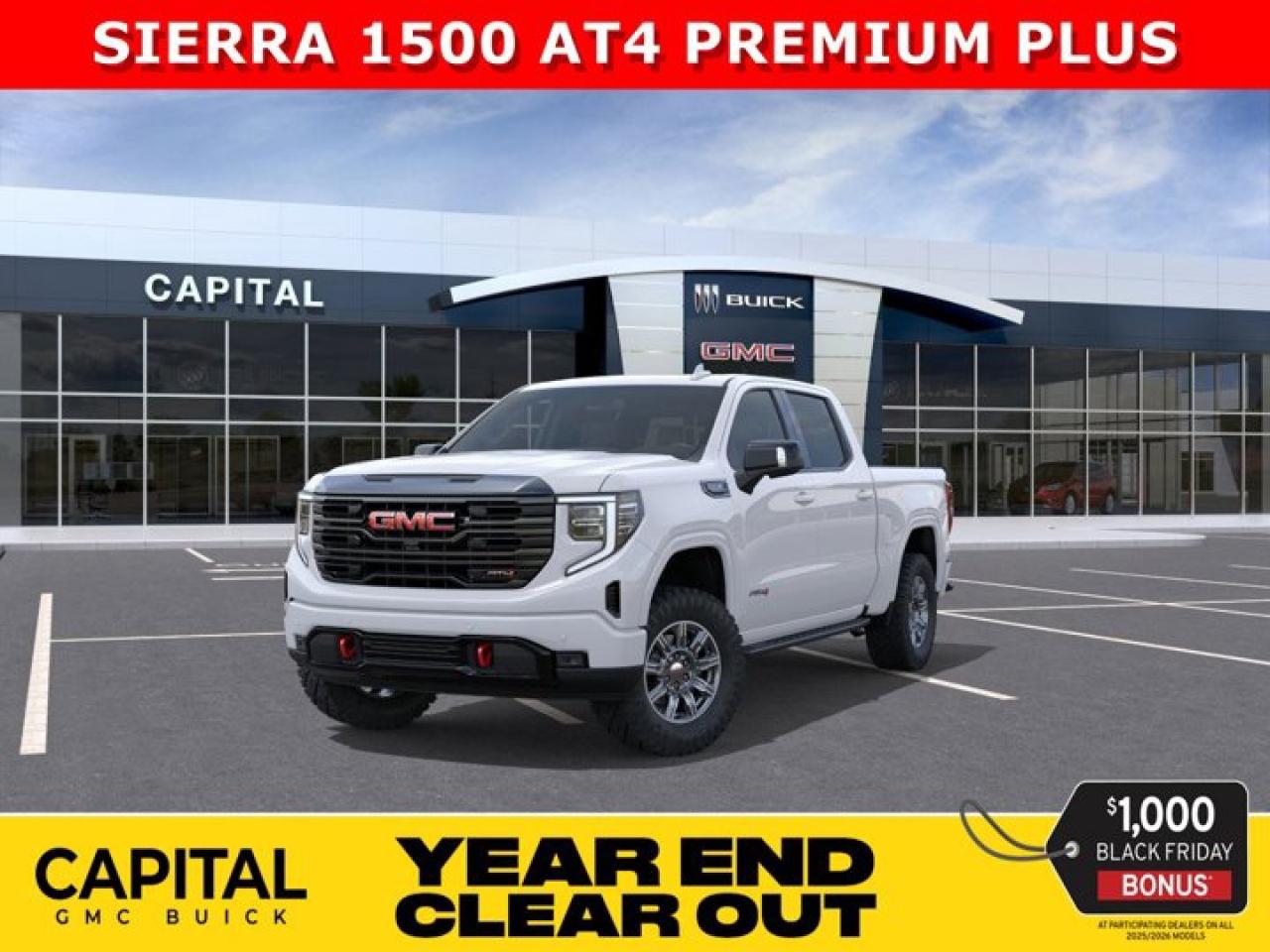New 2026 GMC Sierra 1500 Crew Cab AT4 for sale in Edmonton, AB