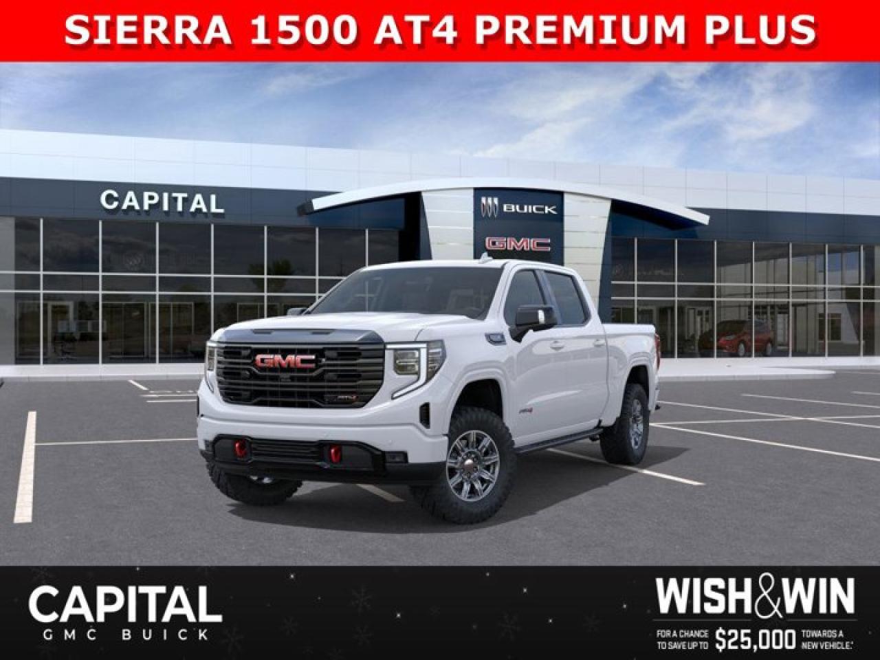 New 2026 GMC Sierra 1500 Crew Cab AT4 for sale in Edmonton, AB