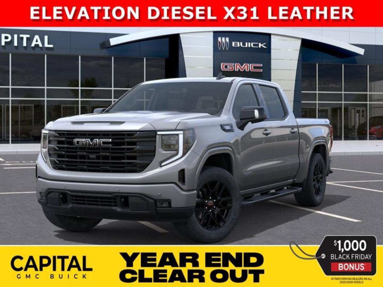 New 2026 GMC Sierra 1500 Crew Cab Elevation for sale in Edmonton, AB
