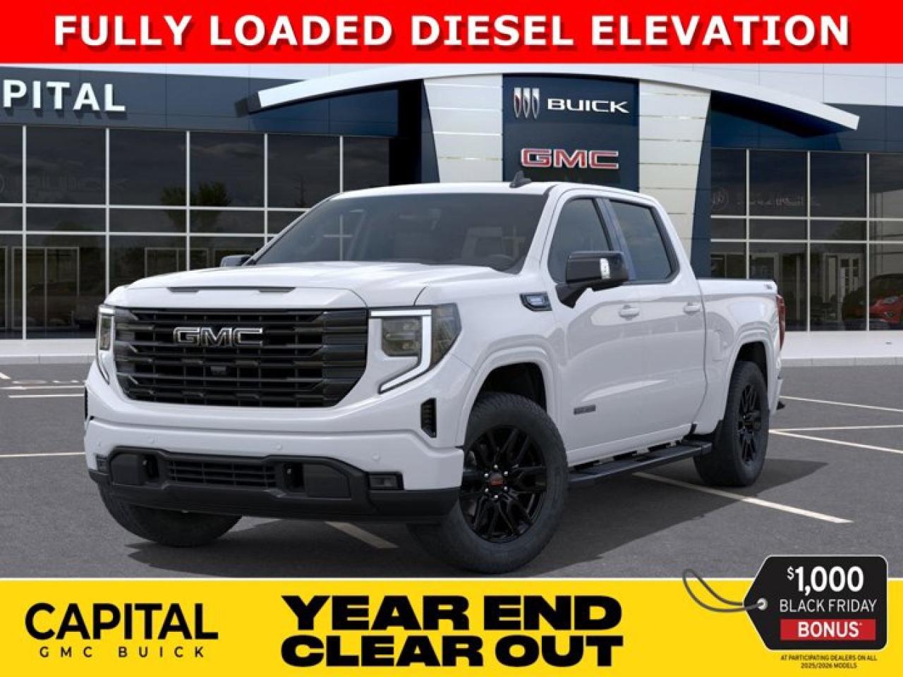 New 2026 GMC Sierra 1500 Crew Cab Elevation for sale in Edmonton, AB