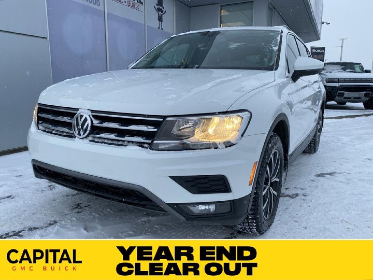 Used 2020 Volkswagen Tiguan Comfortline 4MOTION * PANORAMIC SUNROOF * HEATED SEATS * LEATHER INTERIOR * for sale in Edmonton, AB