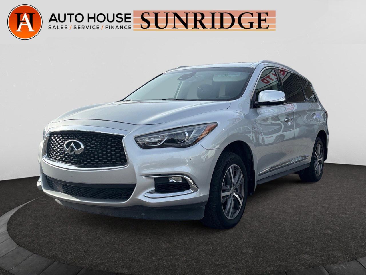 Used 2020 Infiniti QX60 Essential NAVIGATION SUNROOF THIRD ROW SEAT LEATHER SEATS PADDLE SHIFTER for sale in Calgary, AB
