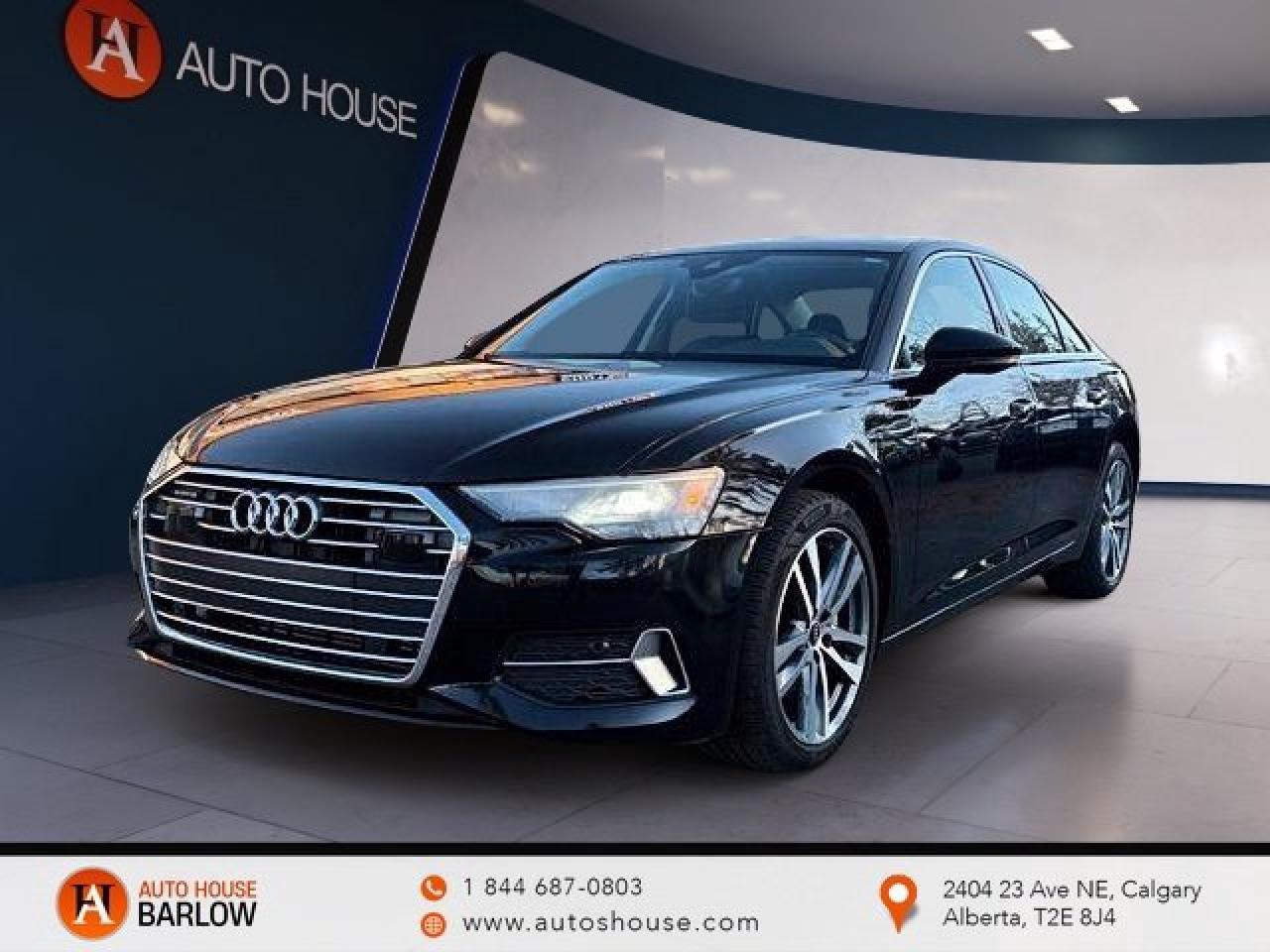 2021 AUDI A6 PROGRESSIV 45 QUATTRO WITH AWD AND 49724 KMS. WITH NAVIGATION, LANE ASSIST, BACKUP CAMERA, BLIND SPOT DETECTION, DRIVE MODES, SUNROOF, AUTO STOP/START, PUSH BUTTON START, HEATED SEATS FRONT, BLUETOOTH, LEATHER SEATS, USB/AUX, POWER WINDOWS LOCK SEATS, PADDLE SHIFTERS AND MUCH MORE!.ALL CREDIT ACCEPTED!One month at a job? Bankruptcy? New to Canada? Collections? Student or work visas? Previous repossessions? Good or bad credit? Weve got you covered! Get pre-approved today at www.autoshouse.com!What We Offer:*Low Bi-Weekly Payments*Instant Approvals*Credit Consolidation*Employment Insurance*Negative Equity CoverageOperating Hours:Mon-Thurs: 10 am -- 8 pmFri-Sat: 10 am -- 6 pmCall 403-263-4446! All vehicles come with a full mechanical fitness assessment.CARFAX IS AVAILABLE TO THE CONSUMER.Referral Program:Refer friends and family and earn $500 for each referral!AMVIC Licensed DealerAfter a credit check, we can determine payments, APR, terms, and interest rates based on your credit (O.A.C). Individual credit will affect bi-weekly payments and the total cost of credit . Newer Vehicles May Come With Apple Carplay, Android Auto. Similar to Chevrolet, GMC, Honda, Toyota, Cadillac, Nissan, Ford, Volvo 2007, 2008, 2009, 2010, 2011, 2012, 2013, 2014, 2015, 2016, 2017, 2018Location: 2404 23rd Ave. N.E. Calgary AB, T2E 8J4All photos are of the vehicle featured in the advertisement.