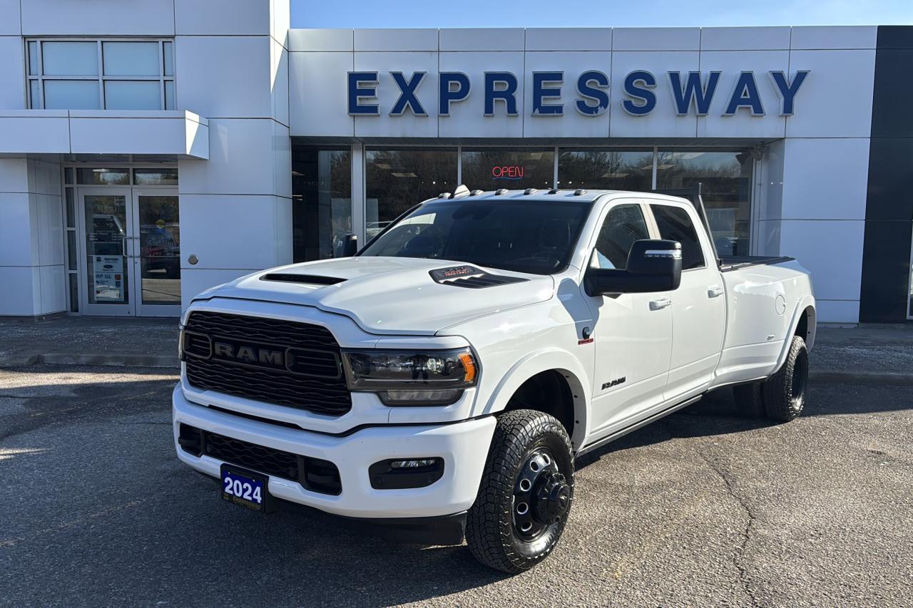 Used 2024 RAM 3500 LIMITED NIGHT EDITION DUALLY! 6.7L DIESEL, LOADED! for sale in Stratford, ON
