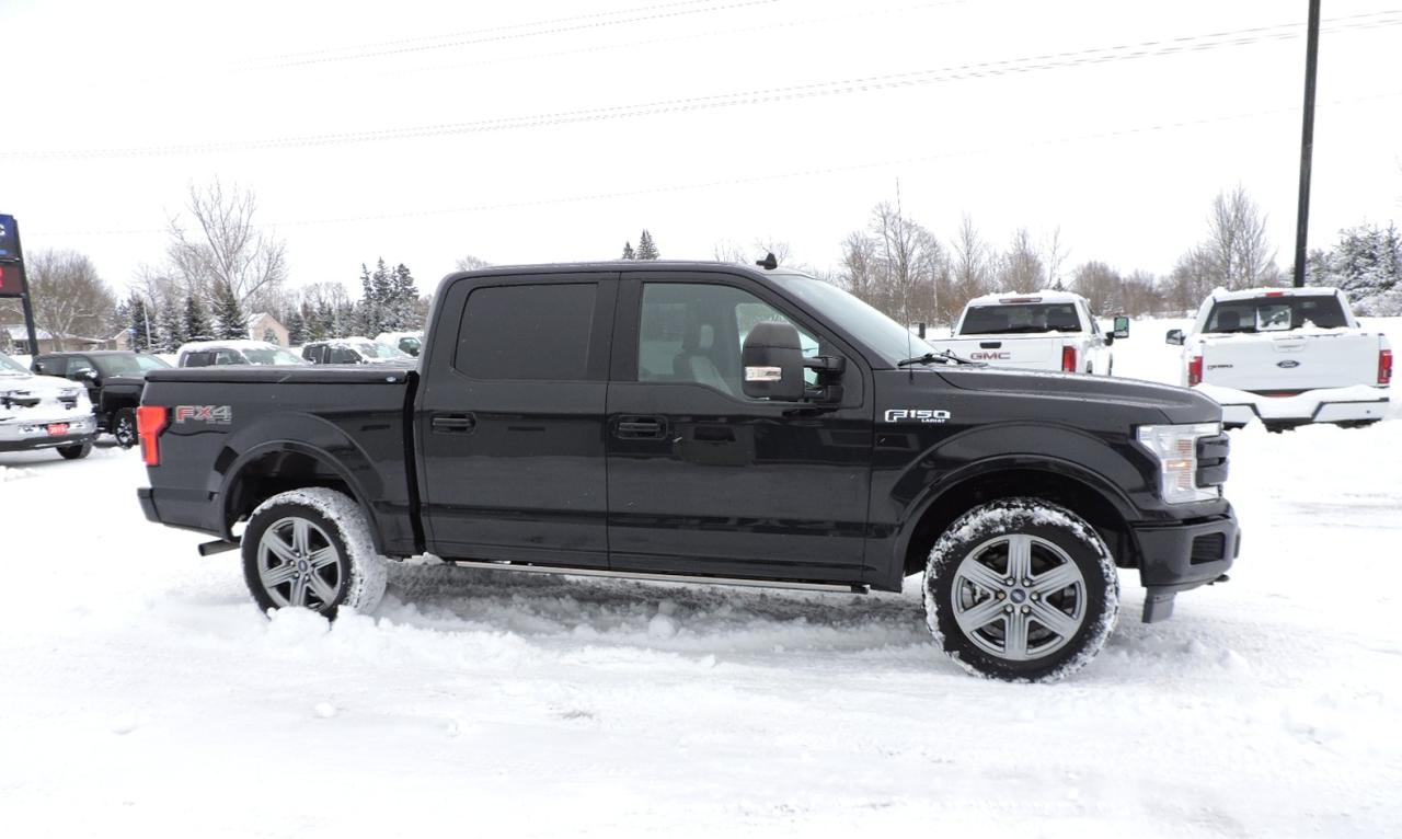2019 Ford F-150 LARIAT 5.0L 4X4 Leather Sunroof Loaded 64000KM Photo2