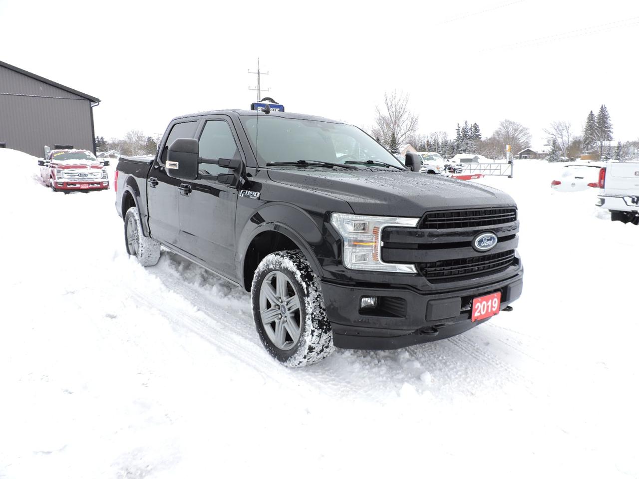 2019 Ford F-150 LARIAT 5.0L 4X4 Leather Sunroof Loaded 64000KM