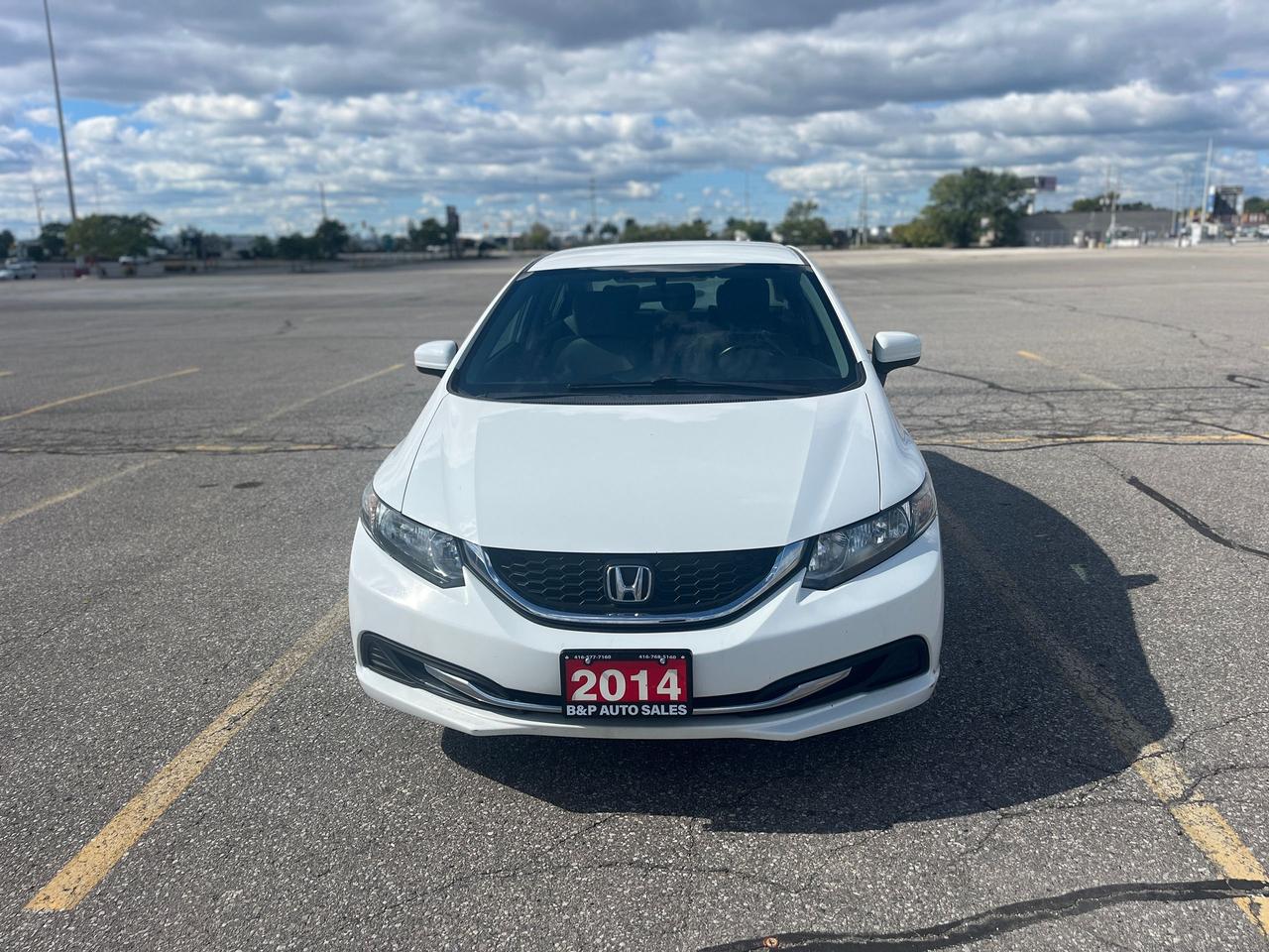 2014 Honda Civic 4dr Cvt Lx Photo