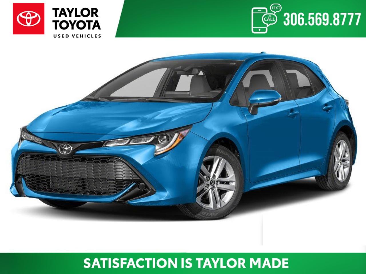 Used 2022 Toyota Corolla Hatchback for sale in Regina, SK