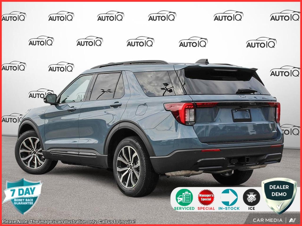 2025 Ford Explorer ST-Line EQUIPMENT GROUP 300A | TWIN PANEL MOONROOF | Photo