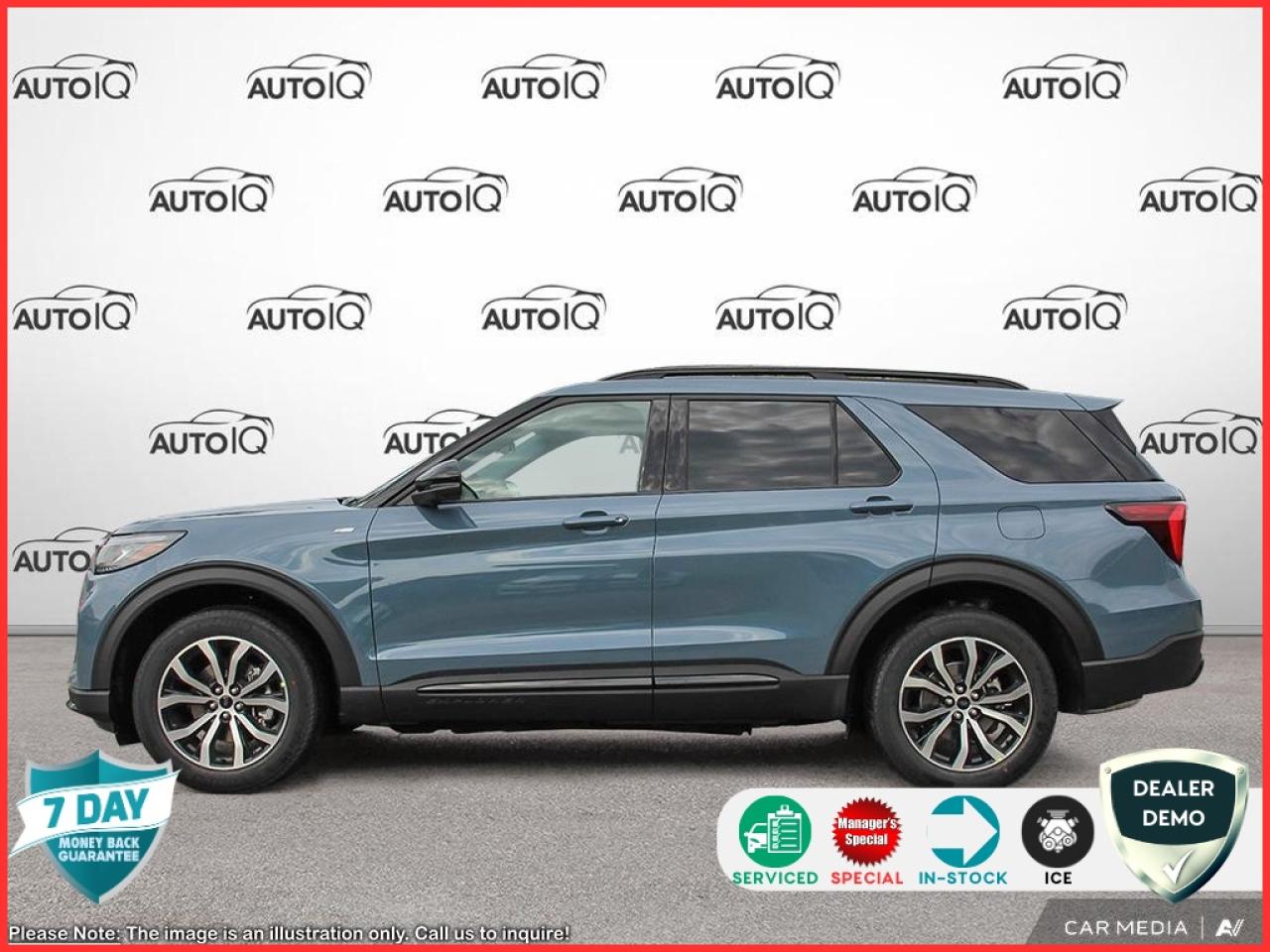 2025 Ford Explorer ST-Line EQUIPMENT GROUP 300A | TWIN PANEL MOONROOF | Photo2