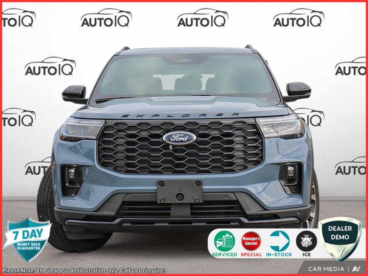 2025 Ford Explorer ST-Line EQUIPMENT GROUP 300A | TWIN PANEL MOONROOF | Photo