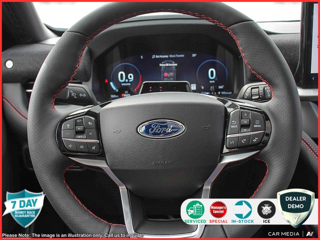 2025 Ford Explorer ST-Line EQUIPMENT GROUP 300A | TWIN PANEL MOONROOF | Photo