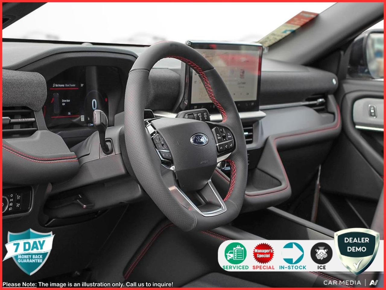 2025 Ford Explorer ST-Line EQUIPMENT GROUP 300A | TWIN PANEL MOONROOF | Photo