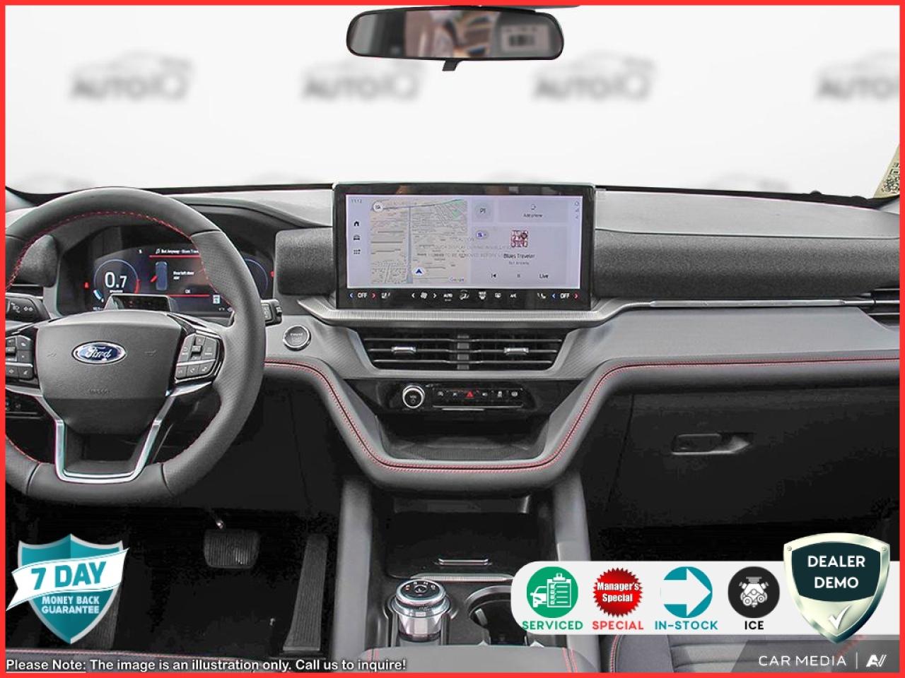 2025 Ford Explorer ST-Line EQUIPMENT GROUP 300A | TWIN PANEL MOONROOF | Photo