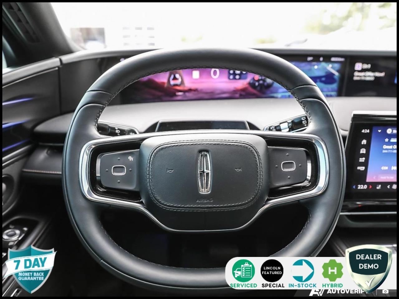 2025 Lincoln Nautilus Premiere 102A | CVT AUTO ELECTRIC | JET APPEAR PKG | 2.0L FHEV | WHISPER BLUE MET 3C Photo