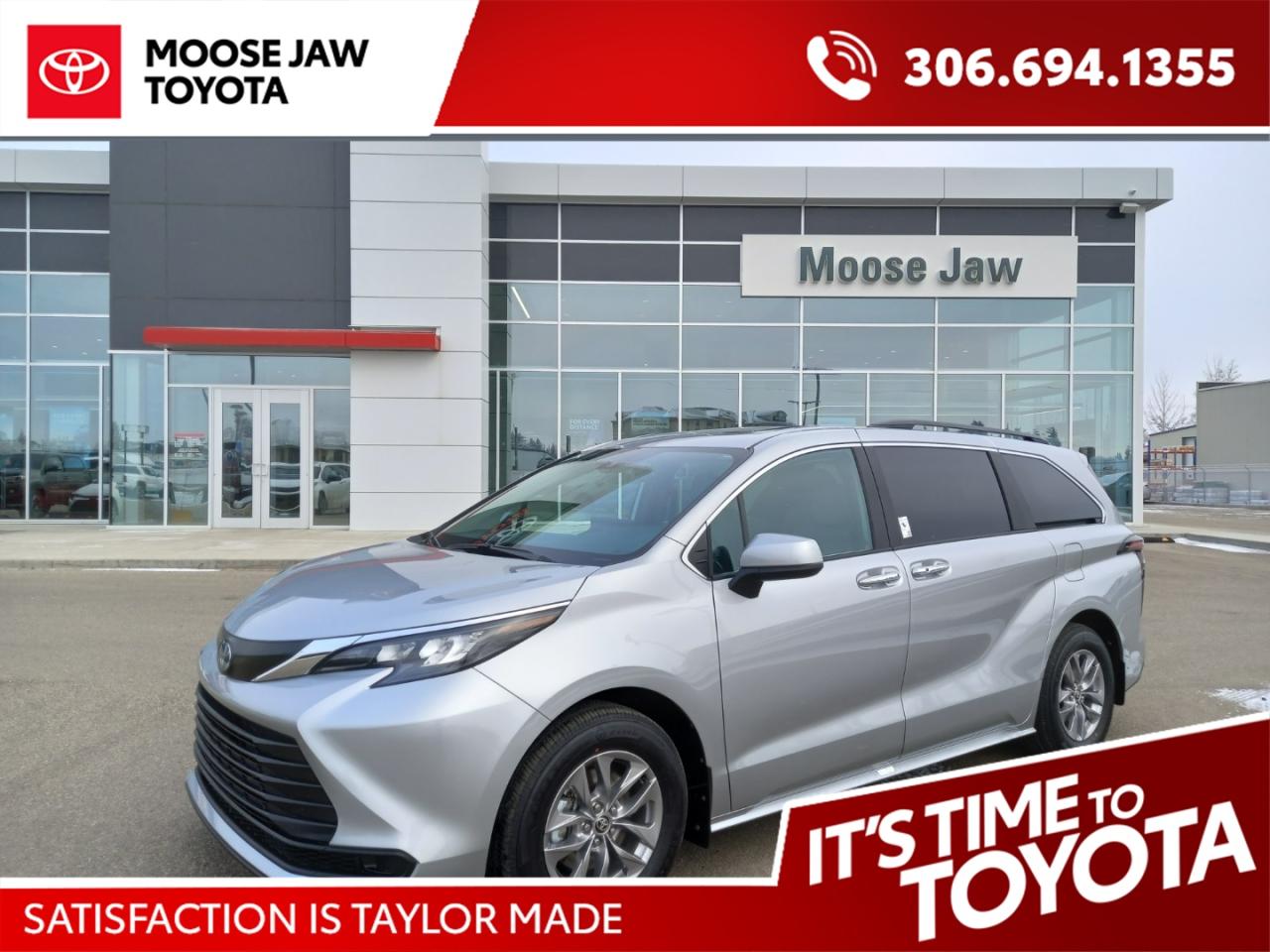 New 2025 Toyota Sienna XLE 8-Passenger for sale in Moose Jaw, SK