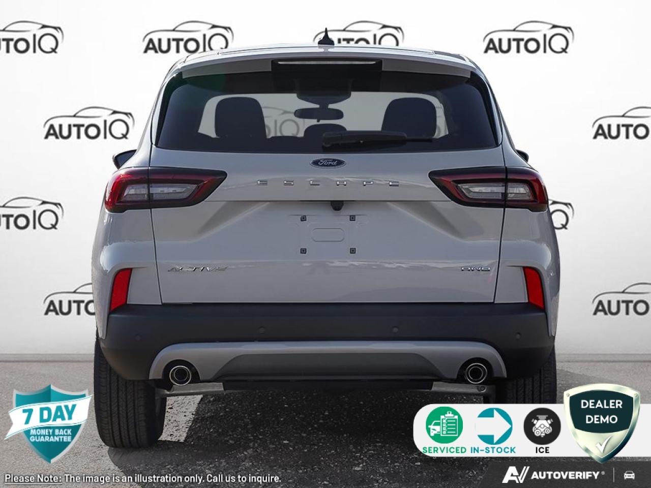 2025 Ford Escape Active Equipment Group 200A|COLD WEATHER PKG|EQUIP GROUP 200A|8-SPD SELECTSHIFT AUTO TRANS|FLR LINERS FR-RR W/0 CRPT MTS|1.5L ECO ENG|SPACE SLIVER METALLIC|EBONY UNIQUE CLOTH SEATS Photo