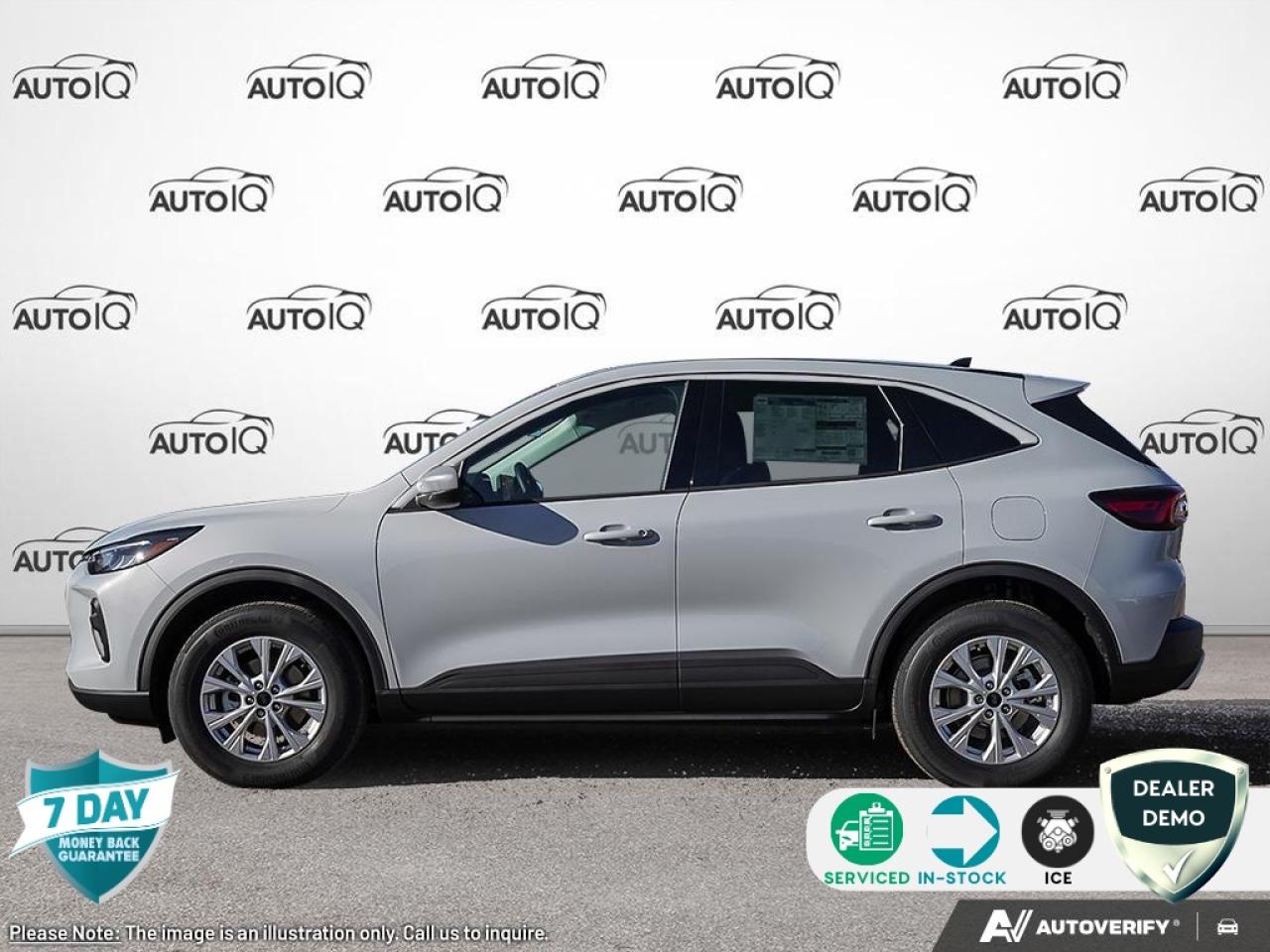 2025 Ford Escape Active Equipment Group 200A|COLD WEATHER PKG|EQUIP GROUP 200A|8-SPD SELECTSHIFT AUTO TRANS|FLR LINERS FR-RR W/0 CRPT MTS|1.5L ECO ENG|SPACE SLIVER METALLIC|EBONY UNIQUE CLOTH SEATS Photo2