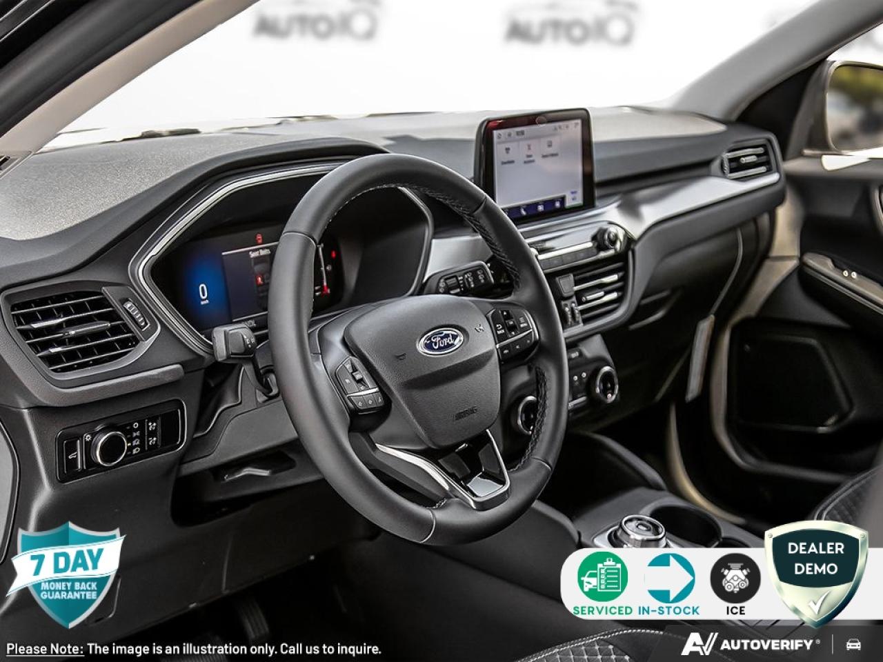 2025 Ford Escape Active Equipment Group 200A|COLD WEATHER PKG|EQUIP GROUP 200A|8-SPD SELECTSHIFT AUTO TRANS|FLR LINERS FR-RR W/0 CRPT MTS|1.5L ECO ENG|SPACE SLIVER METALLIC|EBONY UNIQUE CLOTH SEATS Photo