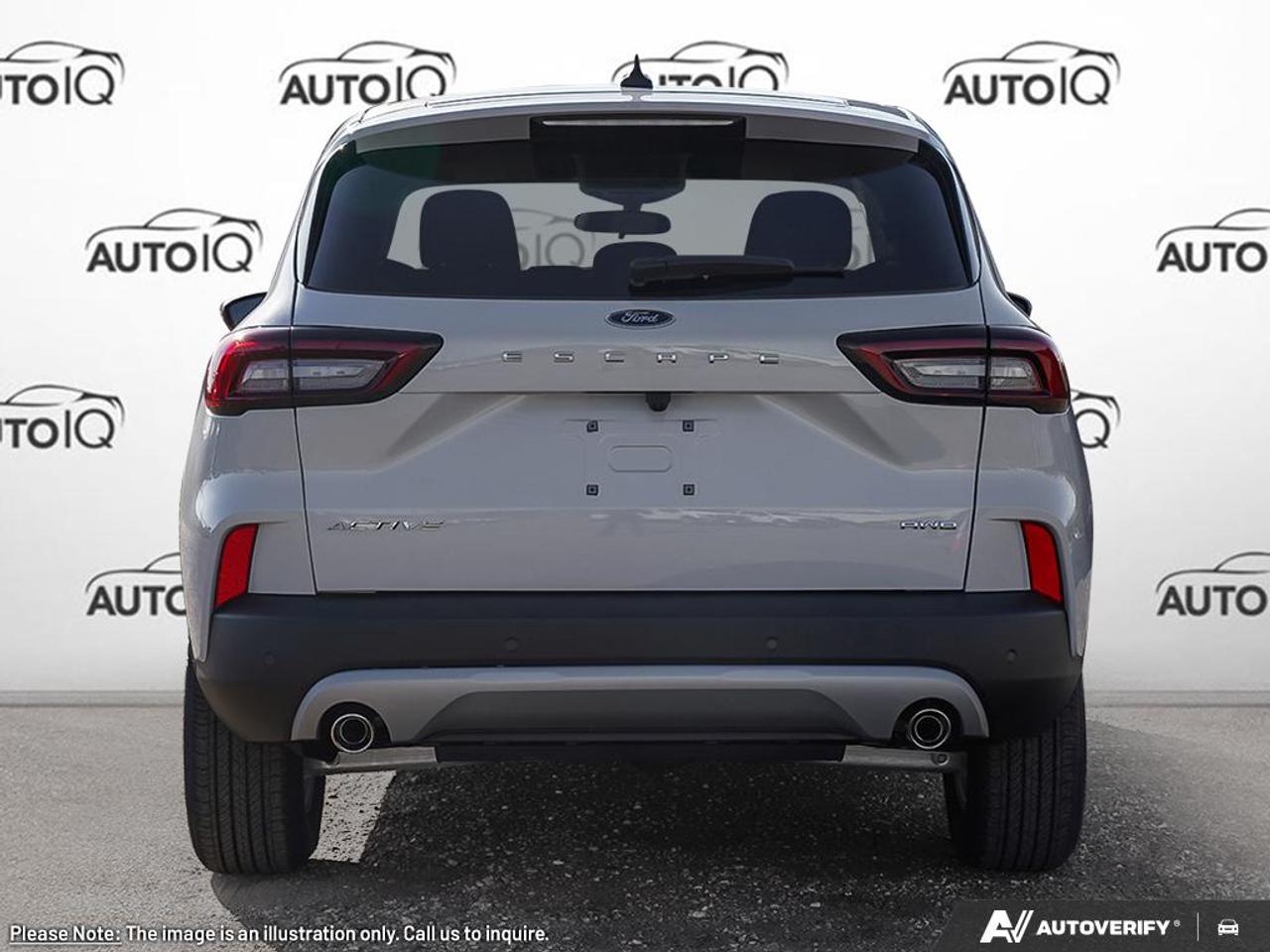 2025 Ford Escape Active Equipment Group 200A|COLD WEATHER PKG|EQUIP GROUP 200A|8-SPD SELECTSHIFT AUTO TRANS|FLR LINERS FR-RR W/0 CRPT MTS|1.5L ECO ENG|SPACE SLIVER METALLIC|EBONY UNIQUE CLOTH SEATS Photo4