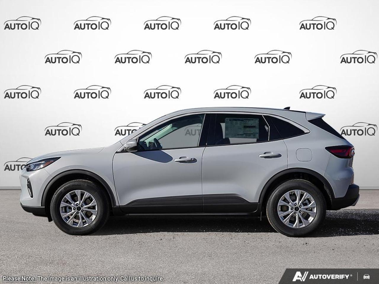 2025 Ford Escape Active Equipment Group 200A|COLD WEATHER PKG|EQUIP GROUP 200A|8-SPD SELECTSHIFT AUTO TRANS|FLR LINERS FR-RR W/0 CRPT MTS|1.5L ECO ENG|SPACE SLIVER METALLIC|EBONY UNIQUE CLOTH SEATS Photo