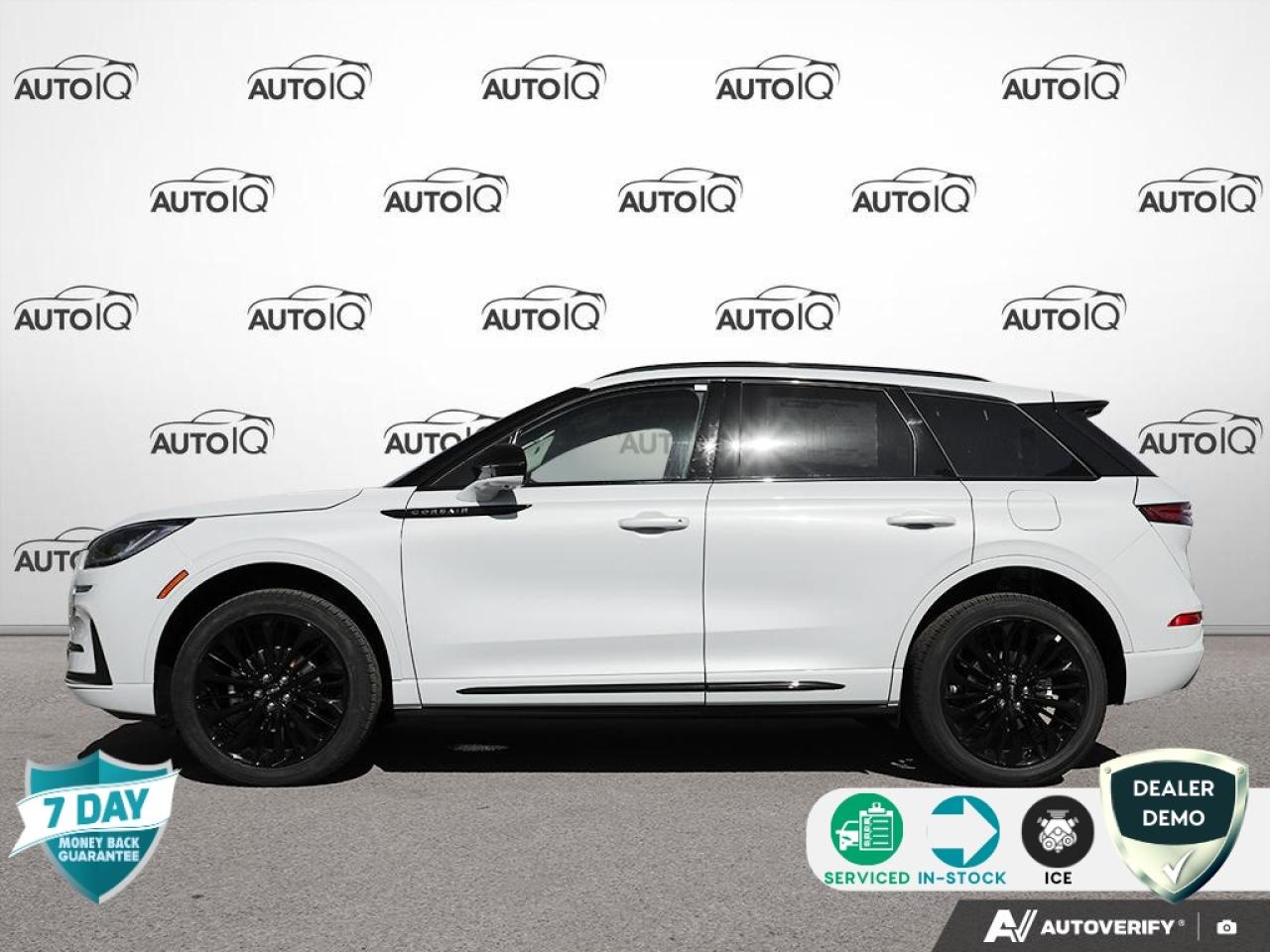 2025 Lincoln Corsair Premiere Equipment Group 101A|ALL-WTHR FLR LNRS W/MATS|PANORAMIC VISTA RF W/PWR SHADE|8-SPD AUTO|17 MINI SPARE WHEEL W/TIRE|JET APPEARANCE PKG|2.0L TURBOCHARGED ENG|CRYSTAL WHITE MET CC|EQUIP GROUP 101A|EBONY, Photo2