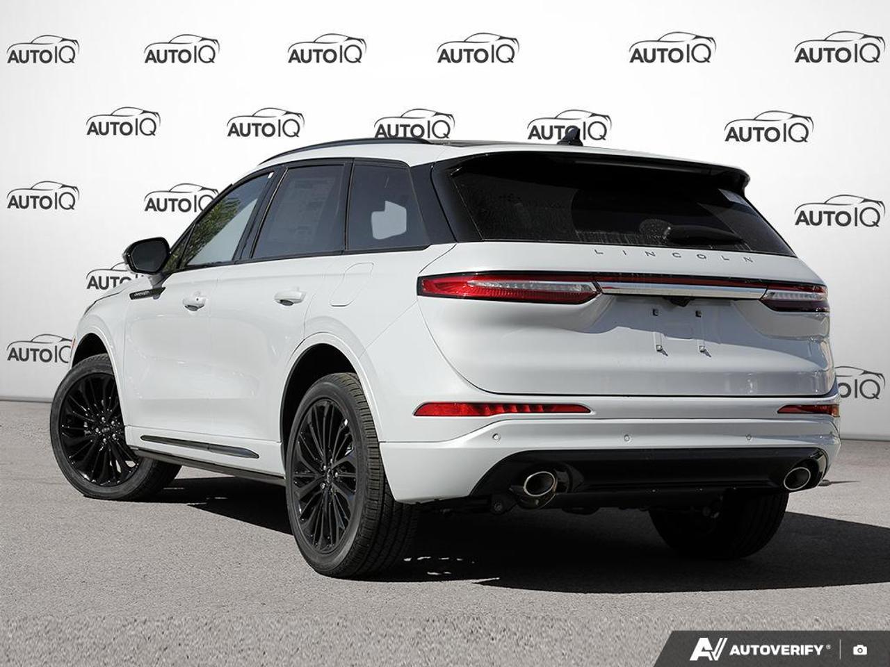 2025 Lincoln Corsair Premiere Equipment Group 101A|ALL-WTHR FLR LNRS W/MATS|PANORAMIC VISTA RF W/PWR SHADE|8-SPD AUTO|17 MINI SPARE WHEEL W/TIRE|JET APPEARANCE PKG|2.0L TURBOCHARGED ENG|CRYSTAL WHITE MET CC|EQUIP GROUP 101A|EBONY, Photo3