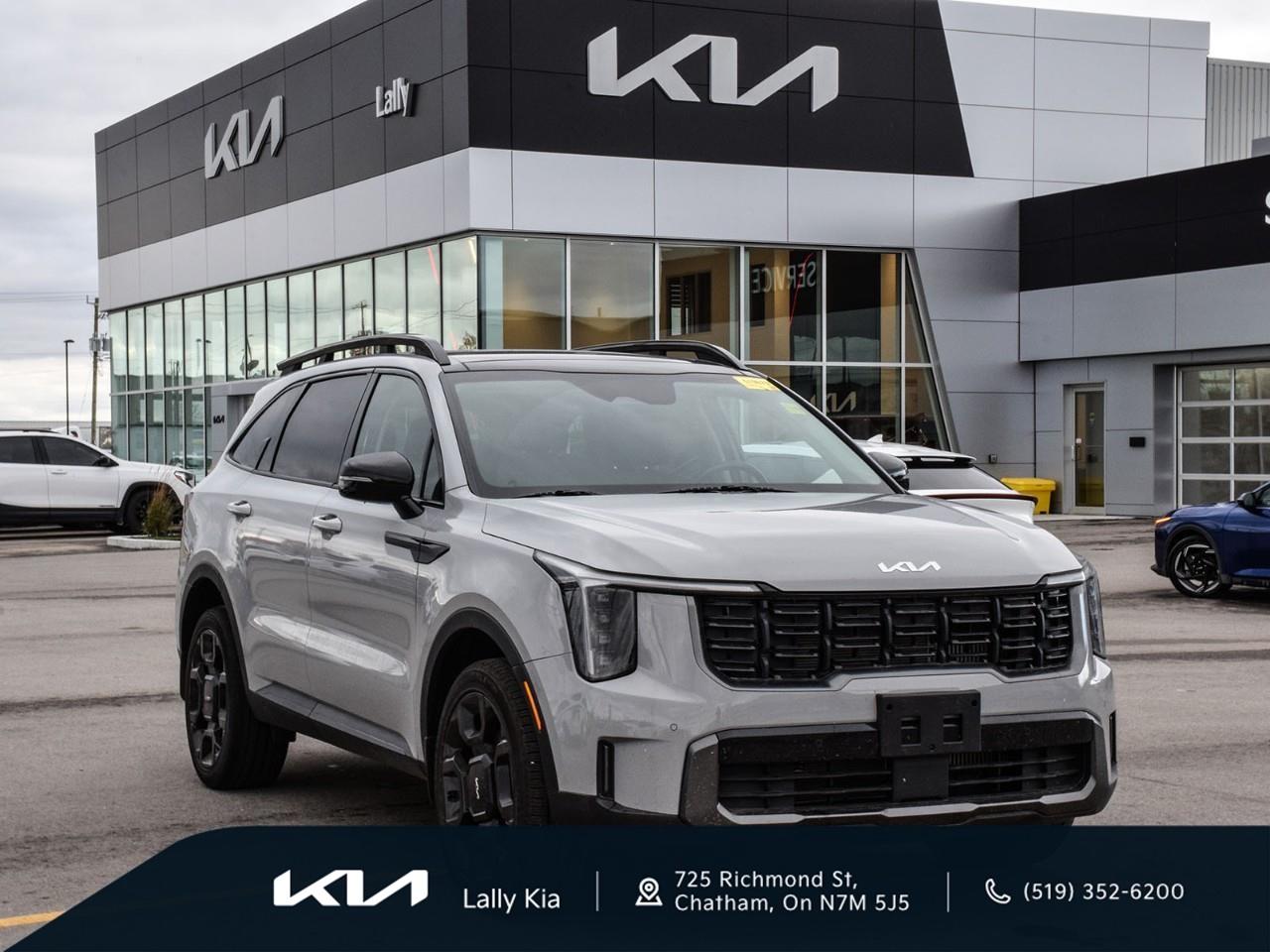 2024 Kia Sorento 2.5T X-Line X-Line | Clean CarFax | 6 Pass. | Leather | Roof | Nav Photo0