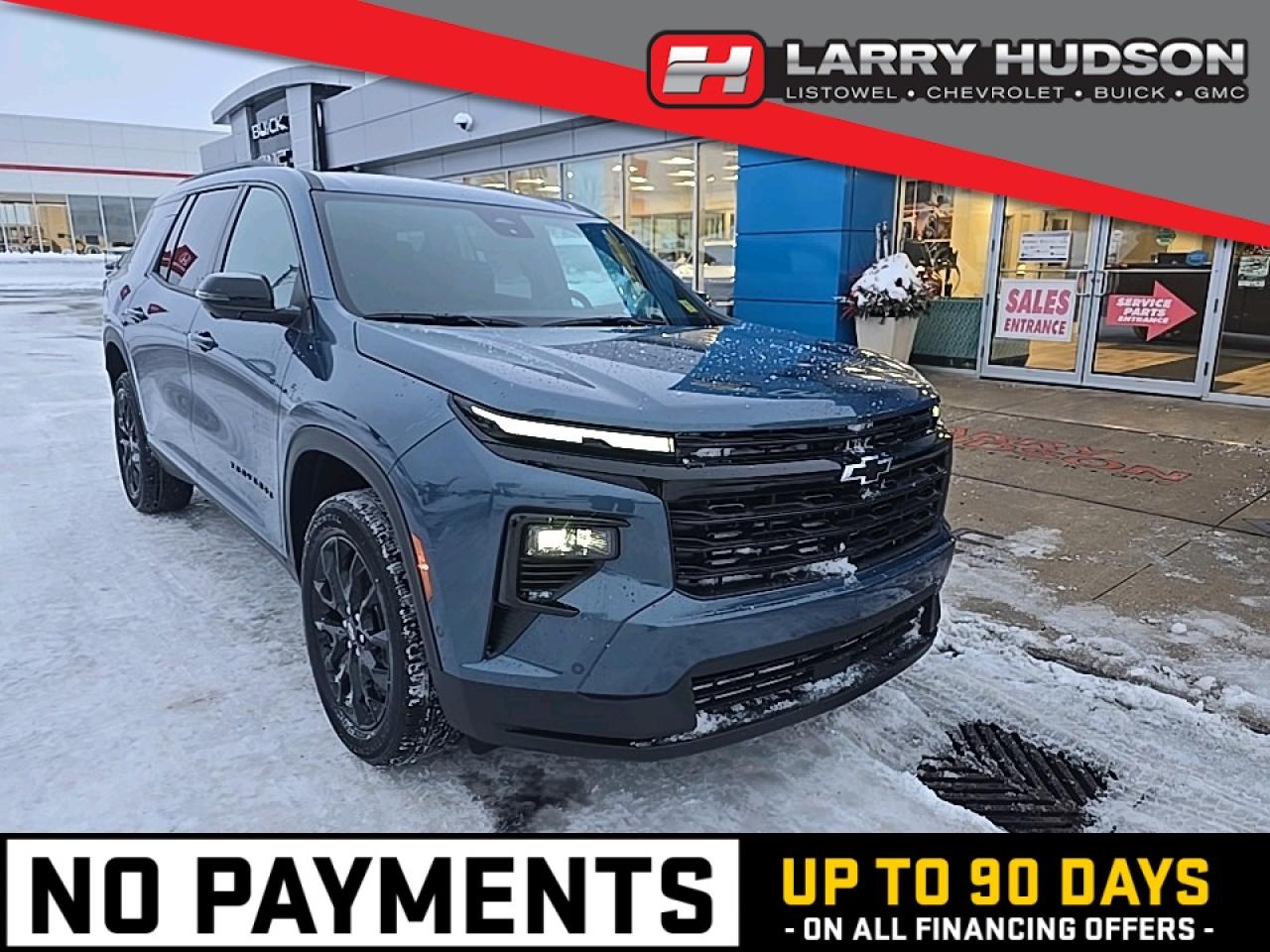 HUDSONS HAS IT!
See it - Drive it - Own it - LOVE it.

At Larry Hudson Chevrolet Buick GMC we make car buying a breeze! New car pricing with $0 down approvals are among your options (*on approved credit). There are a variety of finance and lease options available. Also expect top dollar for your trade-in!

Selling price/payment shown includes cash incentive(s). Does not include HST & Licensing. Bi-Weekly payments reflect current Chevrolet Buick and GMC incentives. We have professional Product Specialist to guide you through your vehicle purchase. Contact us for more info! 1-800-350-3325