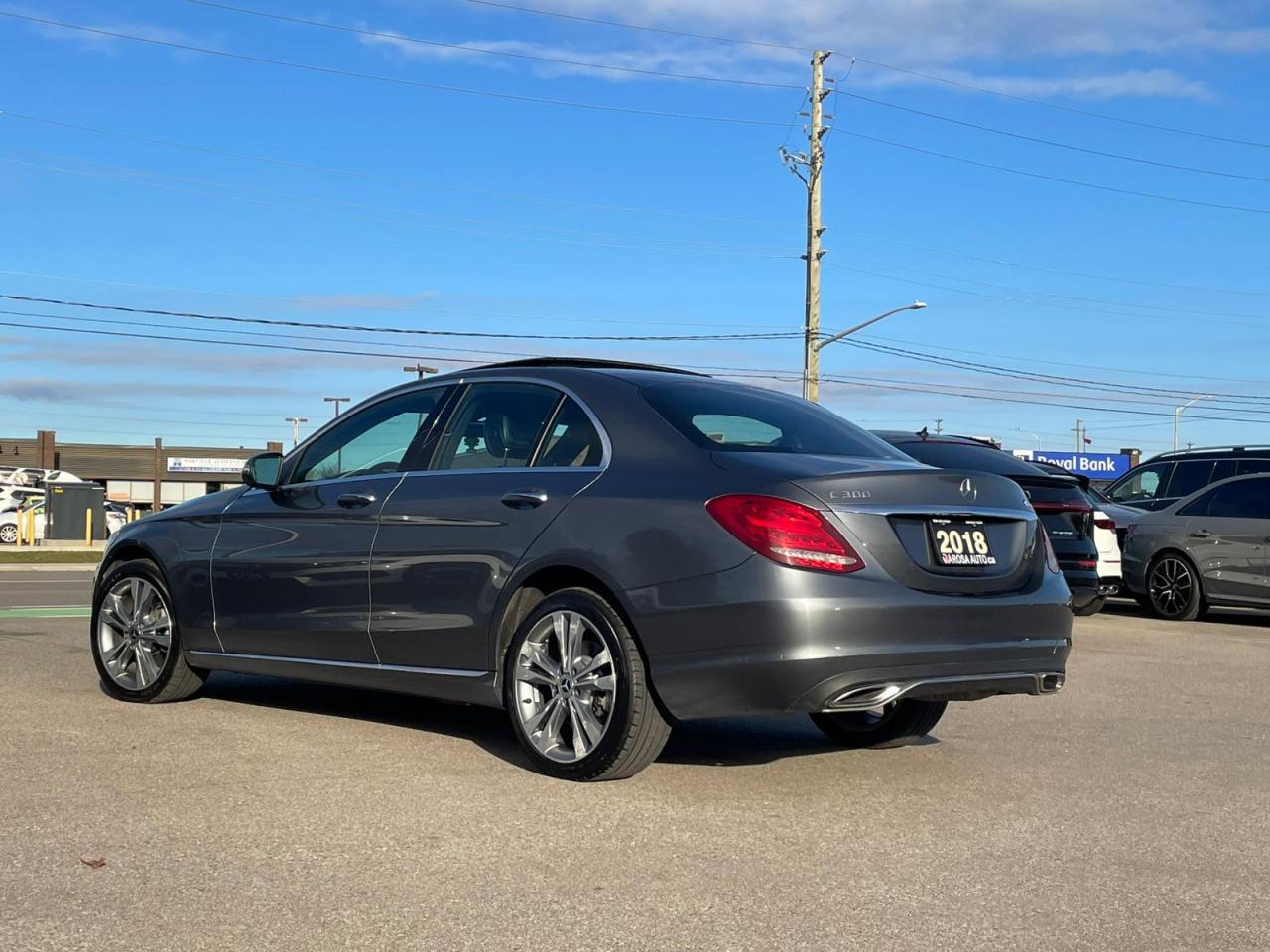 2018 Mercedes-Benz C-Class 4MATIC NO ACCIDENT CERTIFED NAVI BLIND SPOT PANOR - Photo #5