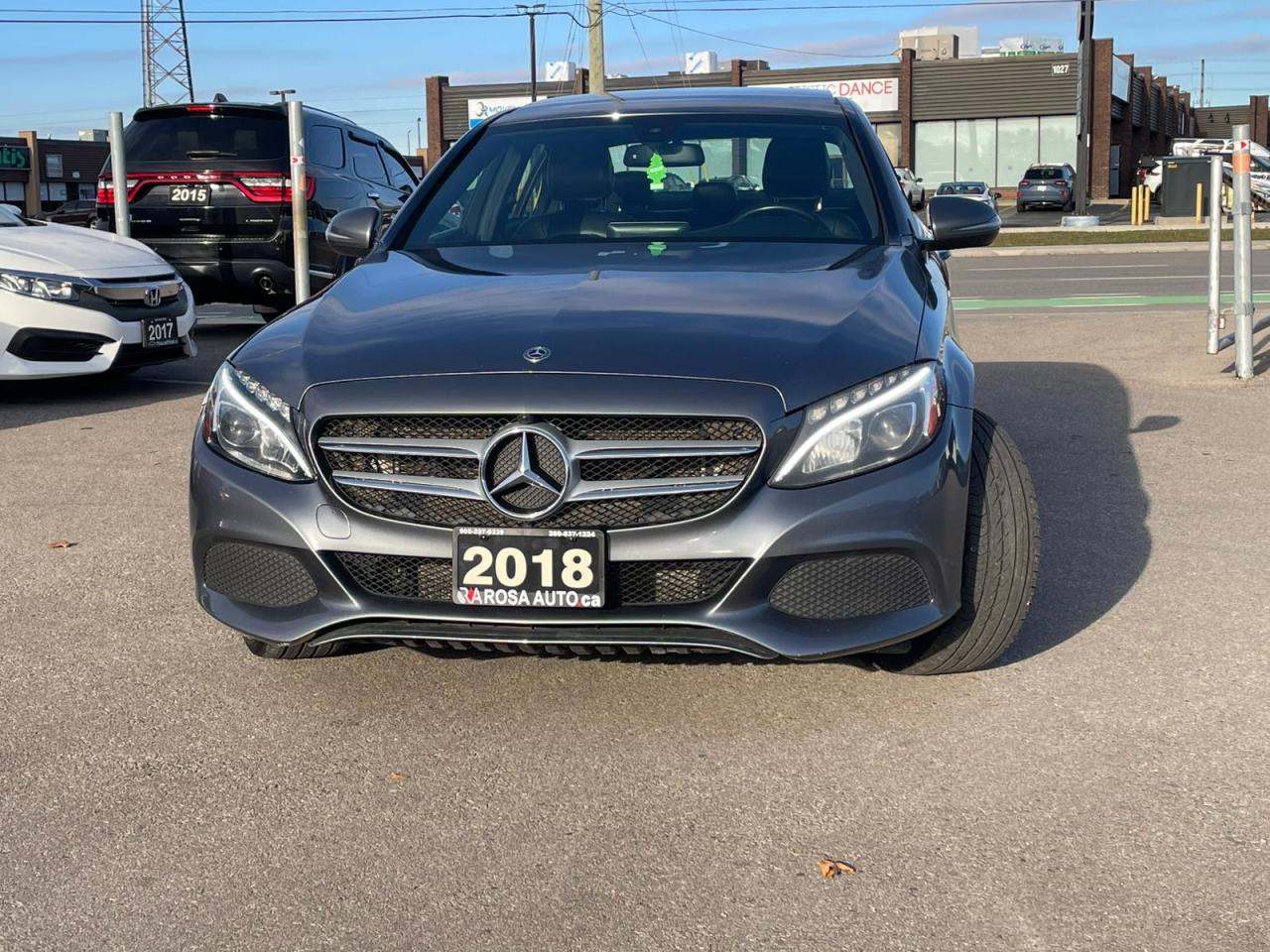 2018 Mercedes-Benz C-Class 4MATIC NO ACCIDENT CERTIFED NAVI BLIND SPOT PANOR Photo2