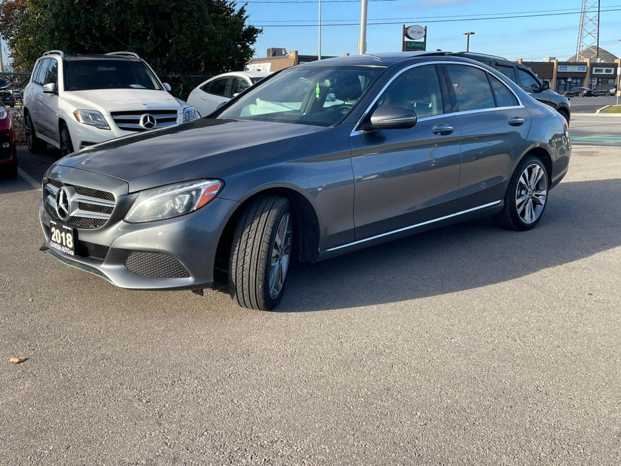 2018 Mercedes-Benz C-Class 4MATIC NO ACCIDENT CERTIFED NAVI BLIND SPOT PANOR - Photo #4