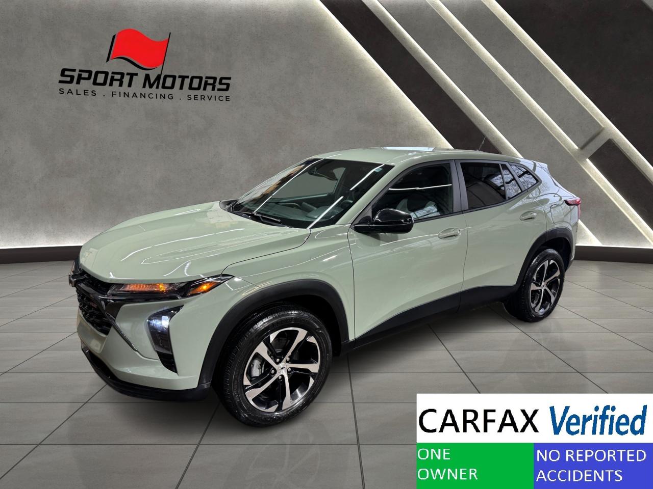 Used 2024 Chevrolet Trax 1RS+ApplePlay+ONE OWNER+CLEAN CARFAX for sale in London, ON