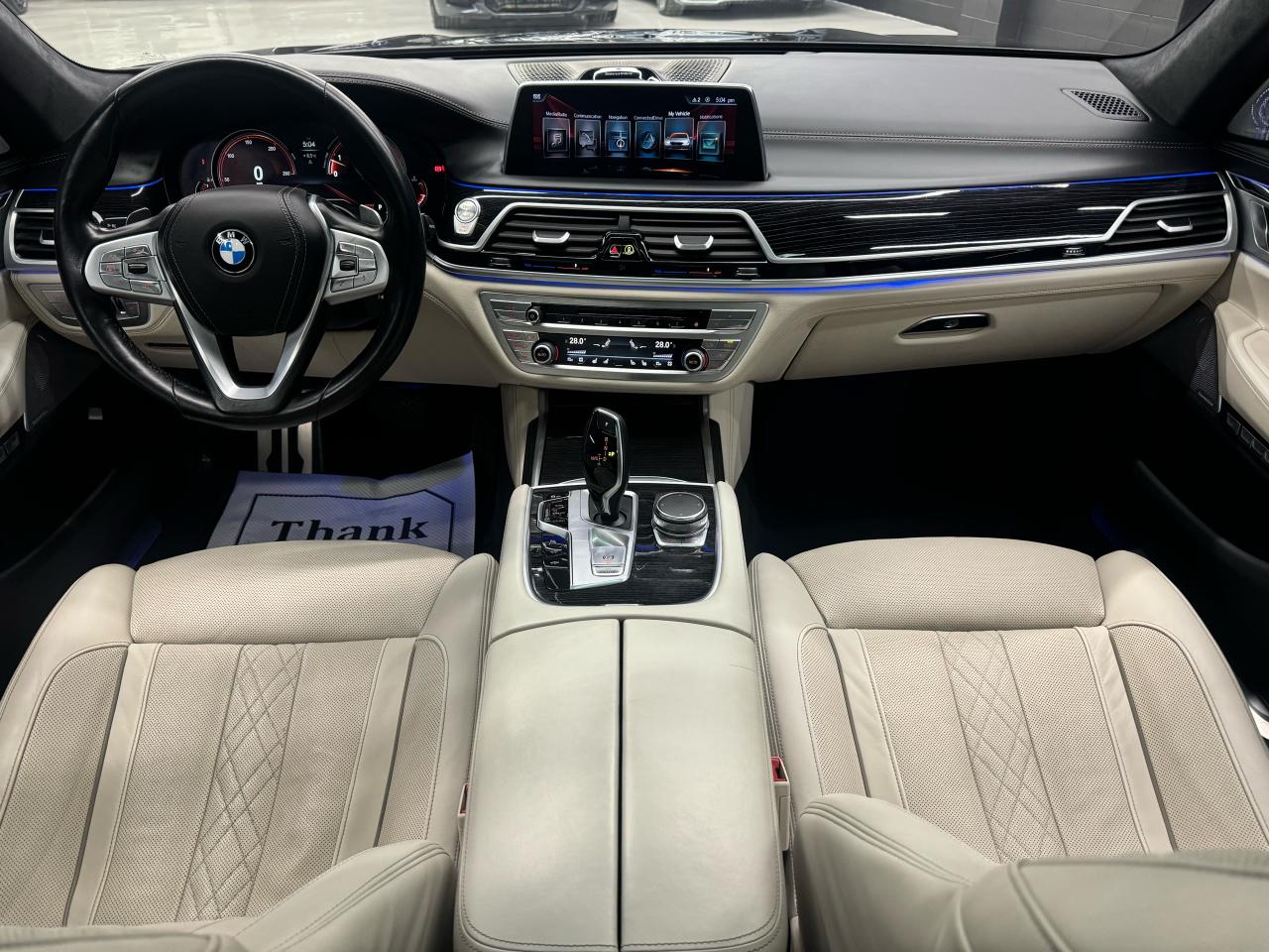 2016 BMW 750i M SPORT|NAV|360CAM|ACC|NIGHT VISION|B&W SOUND| - Photo #9