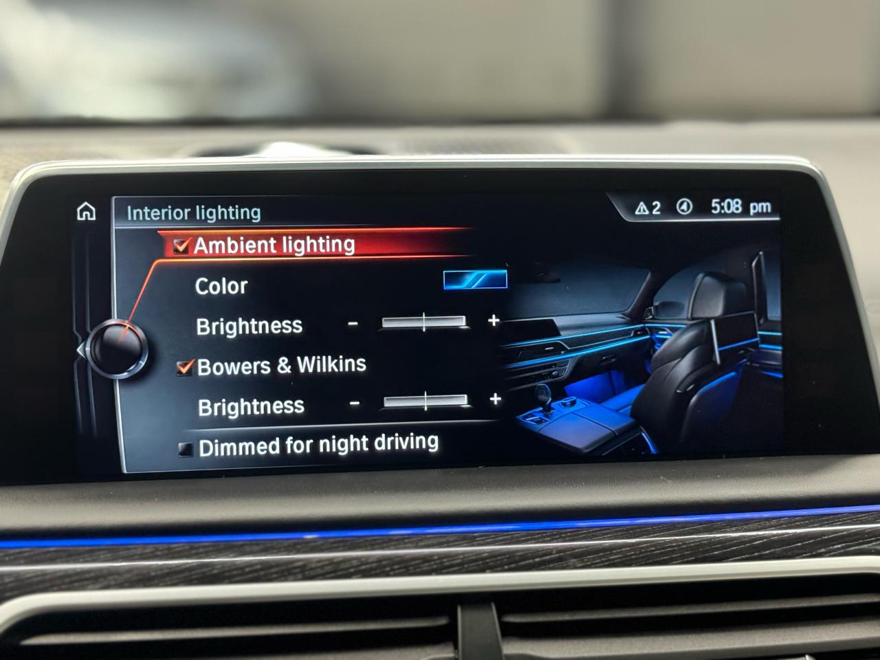 2016 BMW 750i M SPORT|NAV|360CAM|ACC|NIGHT VISION|B&W SOUND| - Photo #19