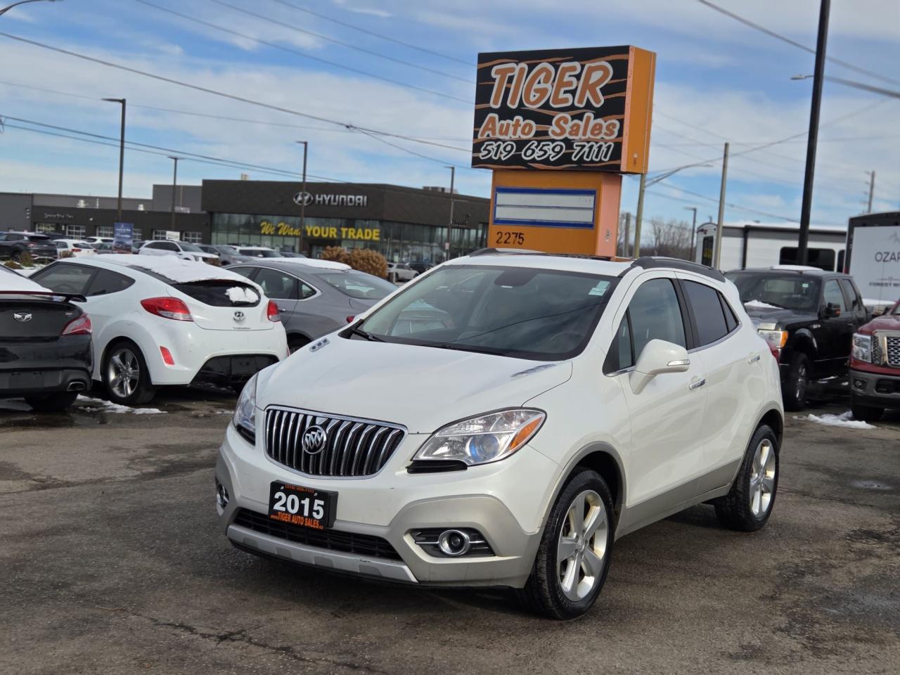 Used 2015 Buick Encore Leather, AWD, WELL MAINTAINED, CERTIFIED for sale in London, ON