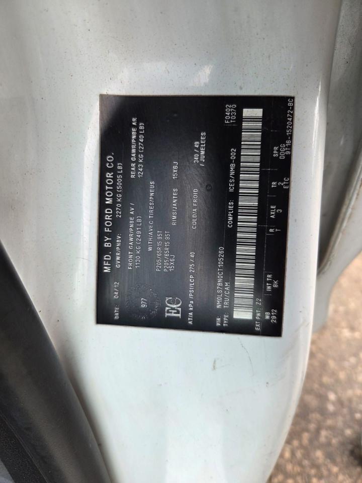 2012 Ford Transit Connect XLT, RUNS AND DRIVES GREAT, AS IS - Photo #13