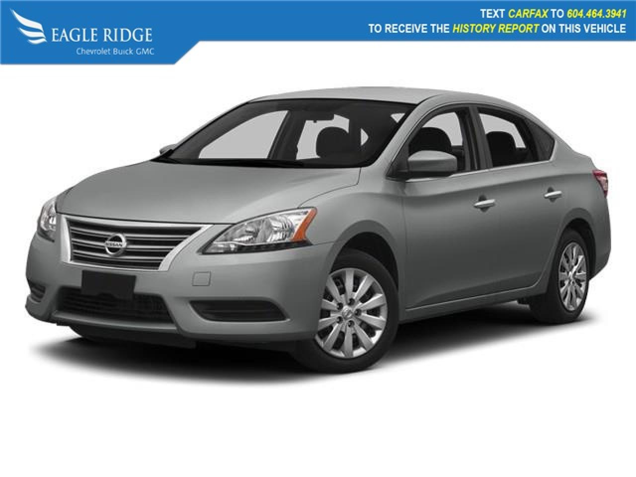 Used 2013 Nissan Sentra Radio data system, Radio: AM/FM/CD Audio System w/MP3/WMA Capability, Rear window defroster, Remote keyless entry, Speed-sensing steering, Traction control for sale in Coquitlam, BC