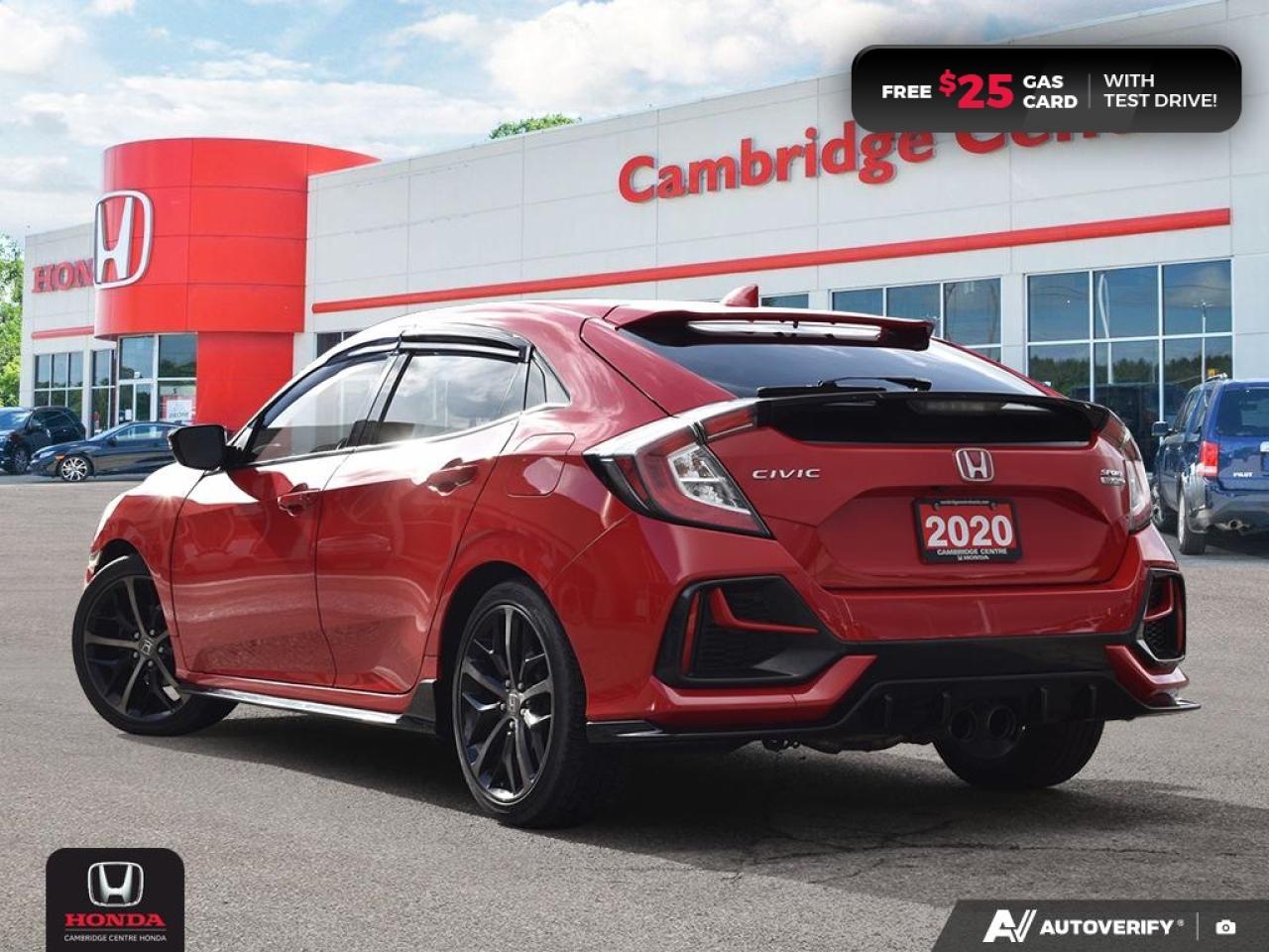 2020 Honda Civic Sport Touring HONDA SENSING TECHNOLOGIES | REARVIEW CAMERA | APPLE CARPLAY™/ANDROID AUTO™ Photo3