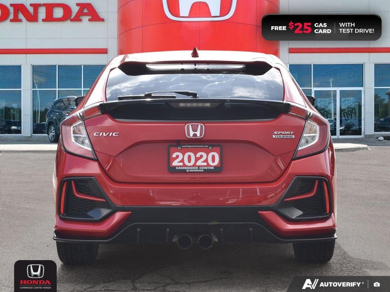 2020 Honda Civic Sport Touring HONDA SENSING TECHNOLOGIES | REARVIEW CAMERA | APPLE CARPLAY™/ANDROID AUTO™ Photo4