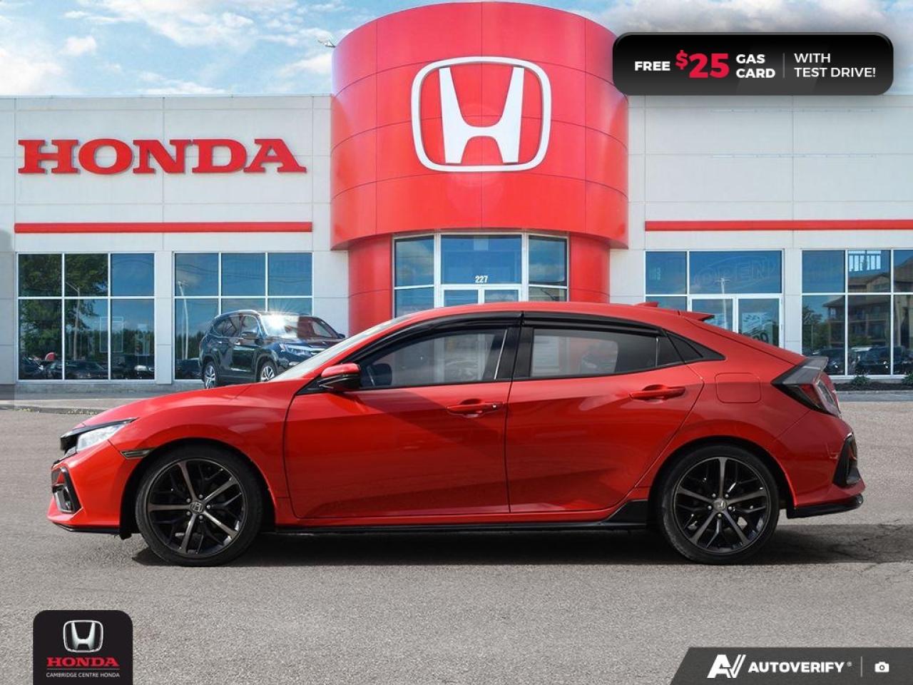 2020 Honda Civic Sport Touring HONDA SENSING TECHNOLOGIES | REARVIEW CAMERA | APPLE CARPLAY™/ANDROID AUTO™ Photo2