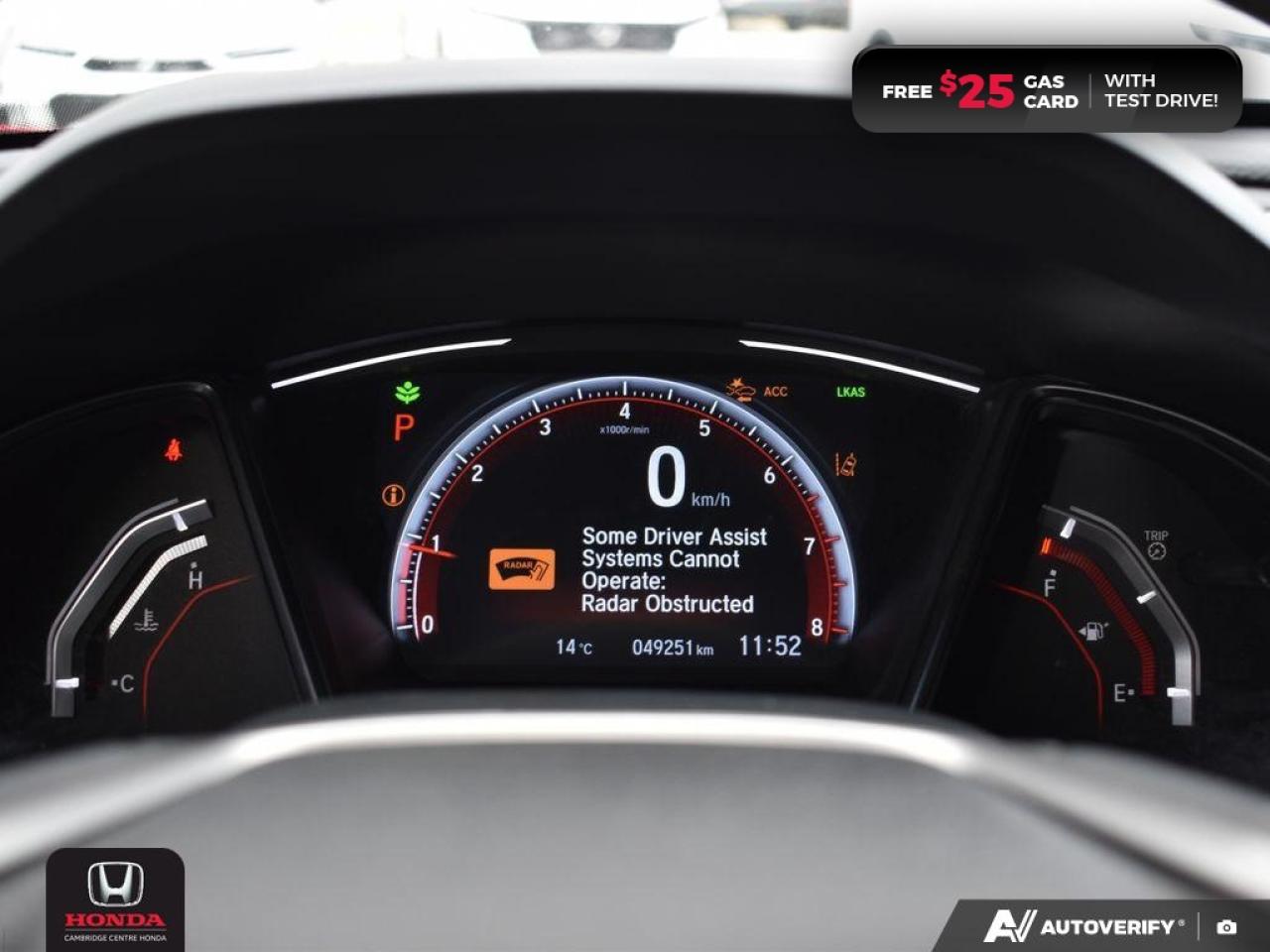 2020 Honda Civic Sport Touring HONDA SENSING TECHNOLOGIES | REARVIEW CAMERA | APPLE CARPLAY™/ANDROID AUTO™ Photo