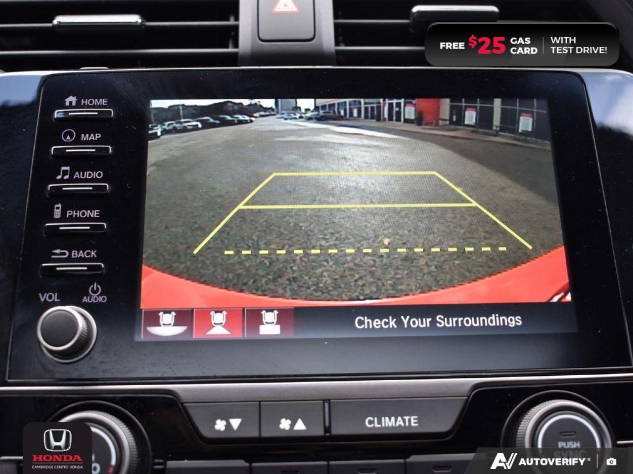 2020 Honda Civic Sport Touring HONDA SENSING TECHNOLOGIES | REARVIEW CAMERA | APPLE CARPLAY™/ANDROID AUTO™ Photo