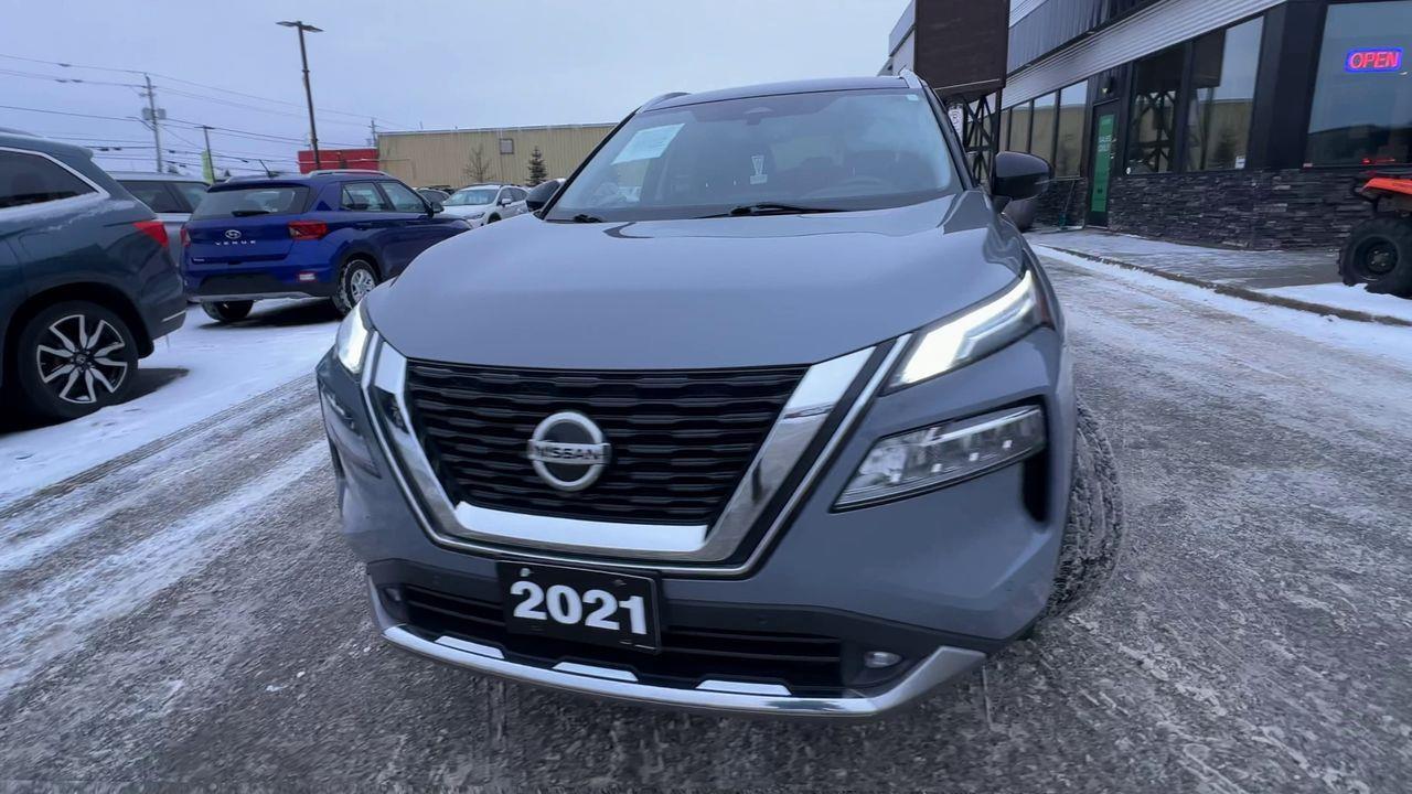 2021 Nissan Rogue Platinum AWD, MOONROOF, HEATED LEATHER SEATS, POWER LIFTGATE, REMOTE START, CRUISE CONTROL!! Photo2
